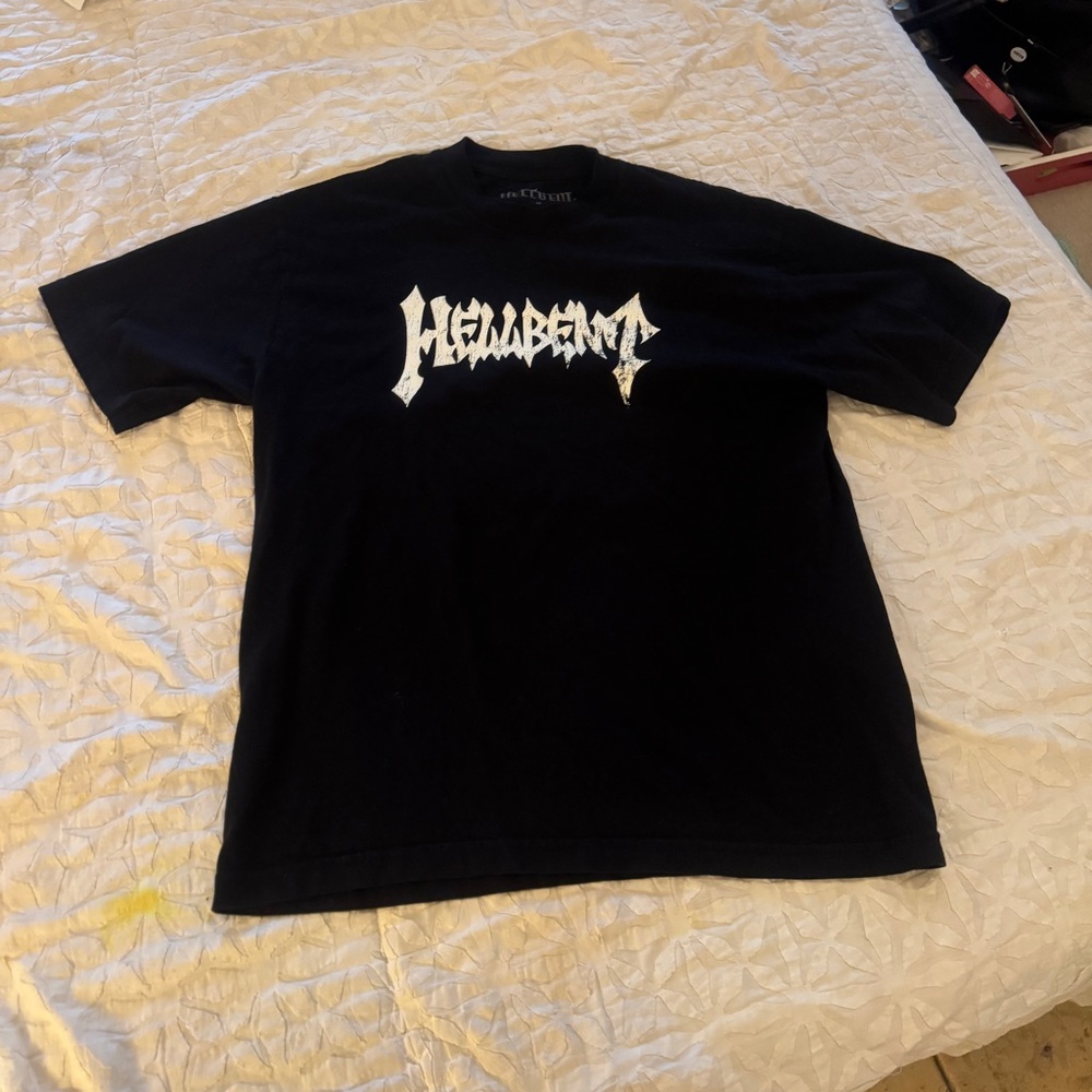 Hellbent M Black Tee